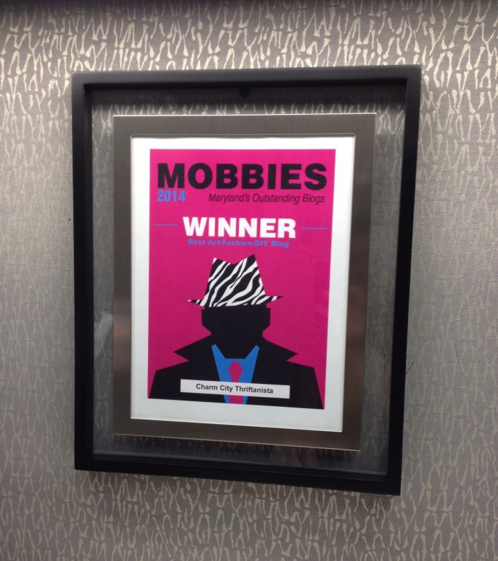 Charm City Thriftanista Named “Baltimore’s Best Fashion&nbsp;Blog”!