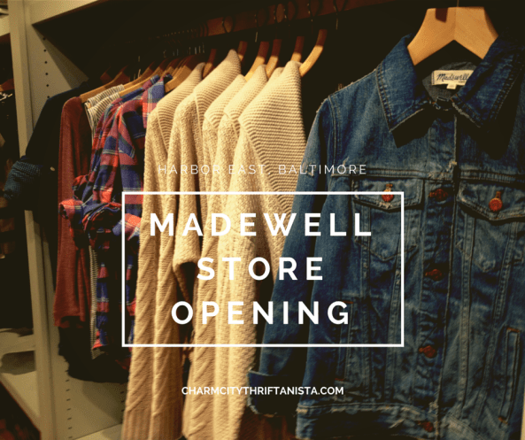Madewell store opening header