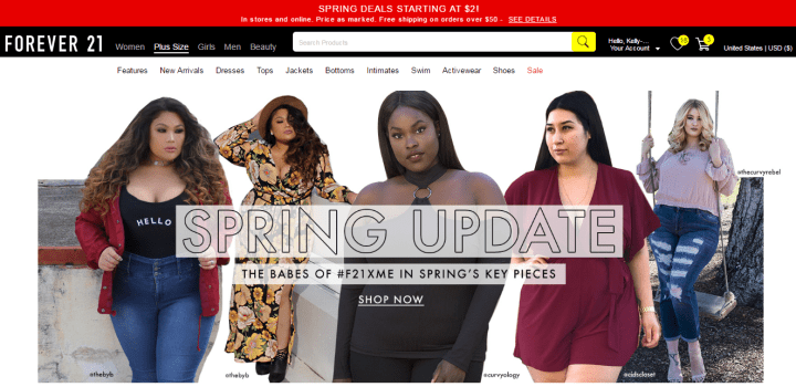 forever21 plus